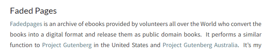 Example of linked text being hard to identify